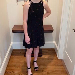 Cherry sundress for teen girl